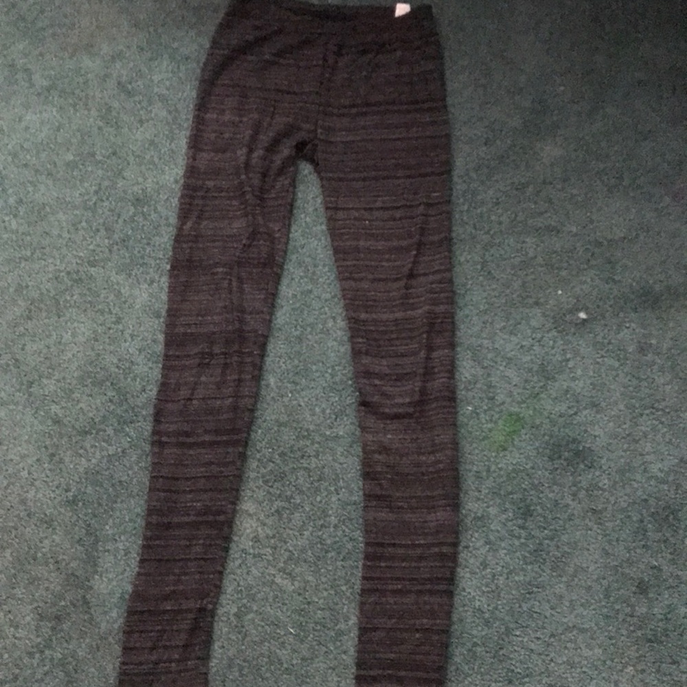 stripped leggings